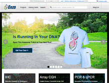 Tablet Screenshot of enzolifesciences.com